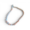 Vintage Italian Carved Shell Bead Necklace – Coastal Chic Cream &amp; Peach Stran